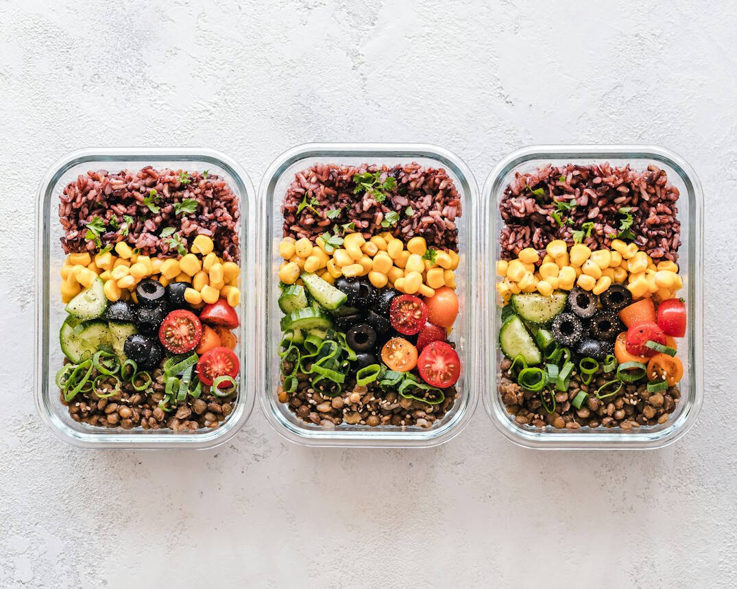 balanced meal preparation